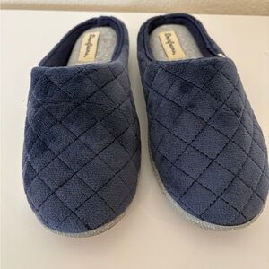 Dearfoam Navy Blue Quilted Size 5-6